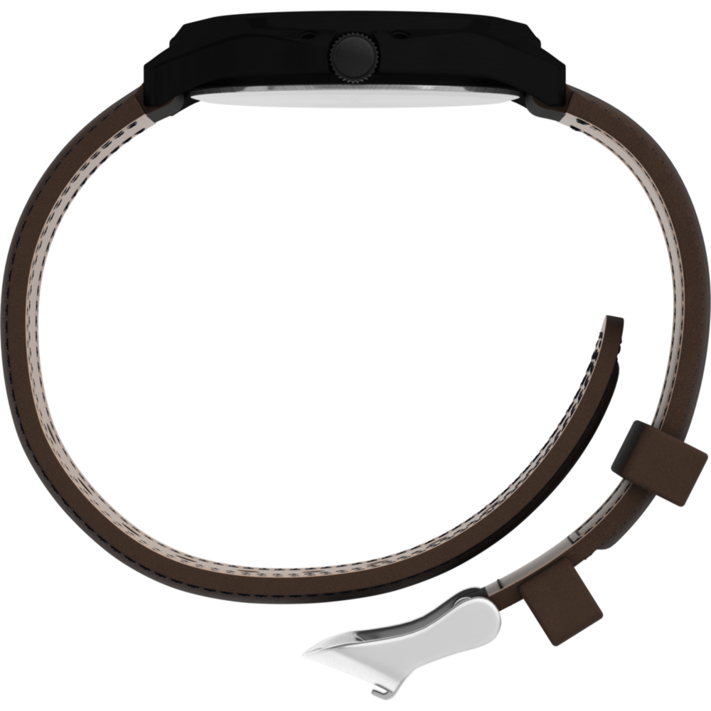T47012 Expedition para Hombre Pulsera de Cuero Análogo 40 mm