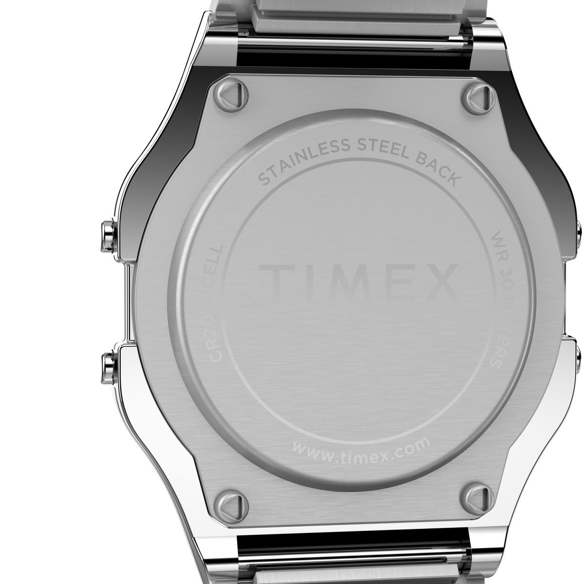 T78582 Timex Classic Digital Reloj para Hombre 34 mm Pulsera de Metal