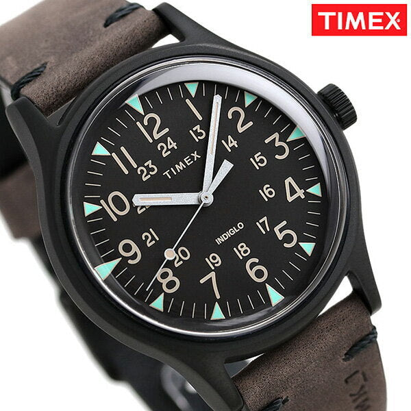 TW2R96900 Reloj Timex MK1 Steel para Hombre banda de cuero 40 mm