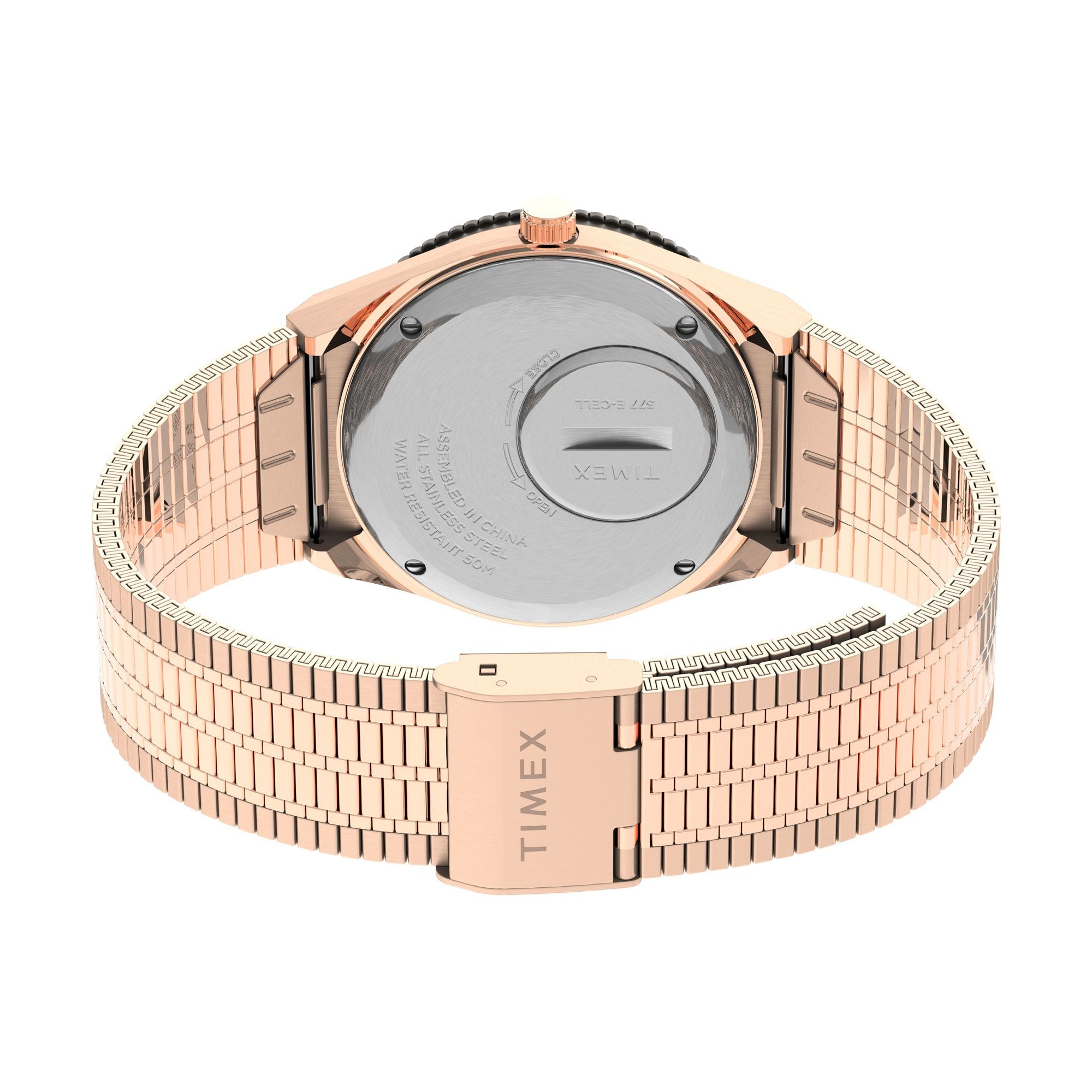 TW2U95700 Reloj Timex Q de dama pulsera de metal 36 mm