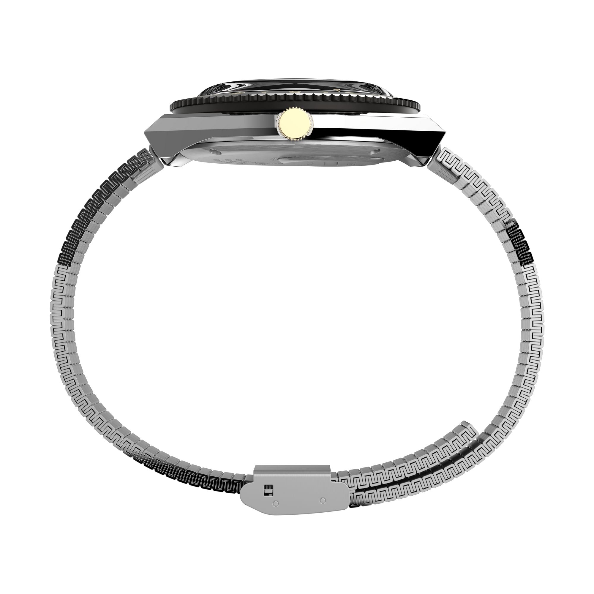 TW2V18500 Reloj Timex Q Timex Reissue de hombre pulsera de metal 38 mm