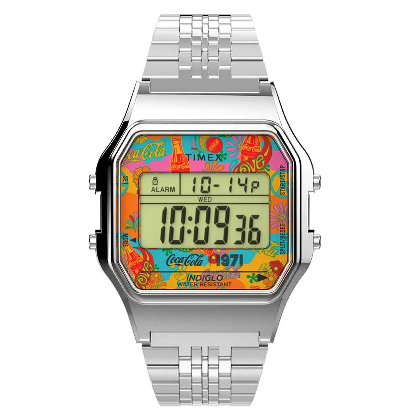 TW2V25900 Timex Coca-Cola Unity Reloj Unisex correa de metal