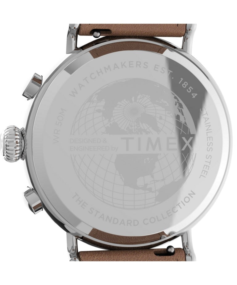 TW2V27500 Standard Chronograph para hombre banda de piel 41 mm