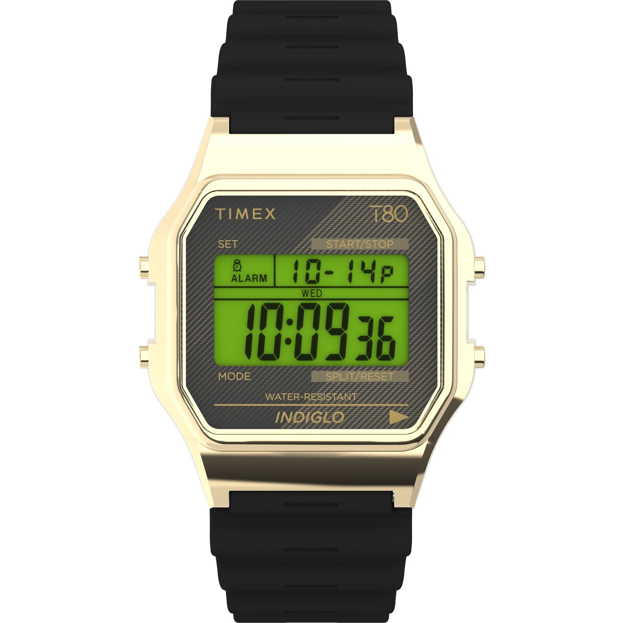 TW2V41000 Reloj Timex T80 unisex correa de silicona 34 mm