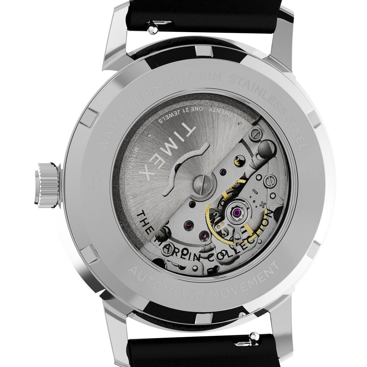 TW2V44600 Marlin de hombre automático pulsera de cuero