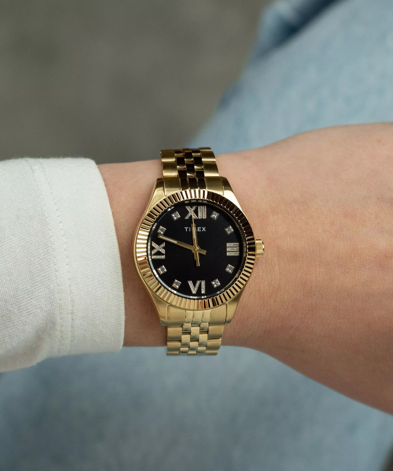 TW2V45700 Timex Waterbury Legacy de mujer pulsera de metal 34 mm