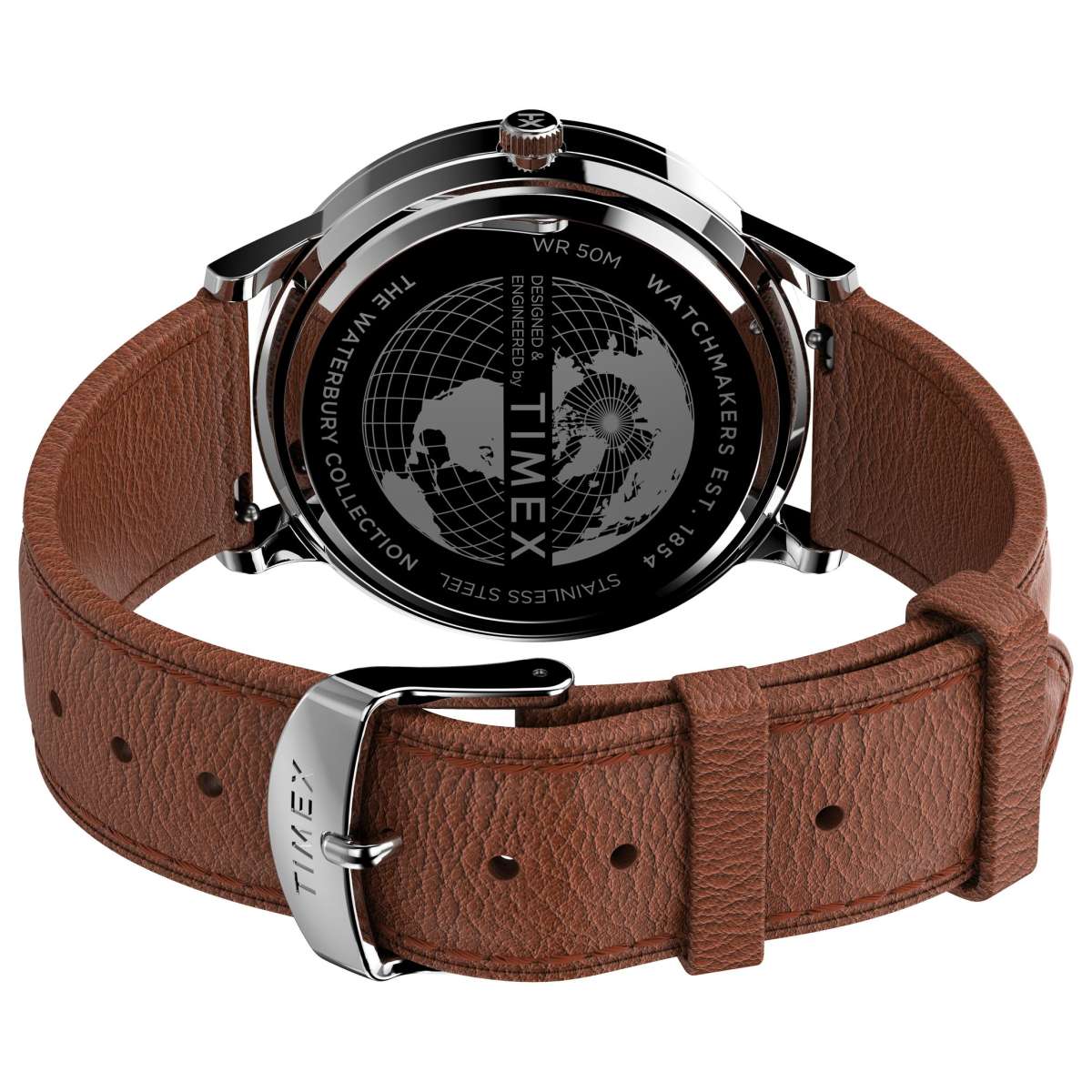 TW2V46500 para hombre pulsera de cuero