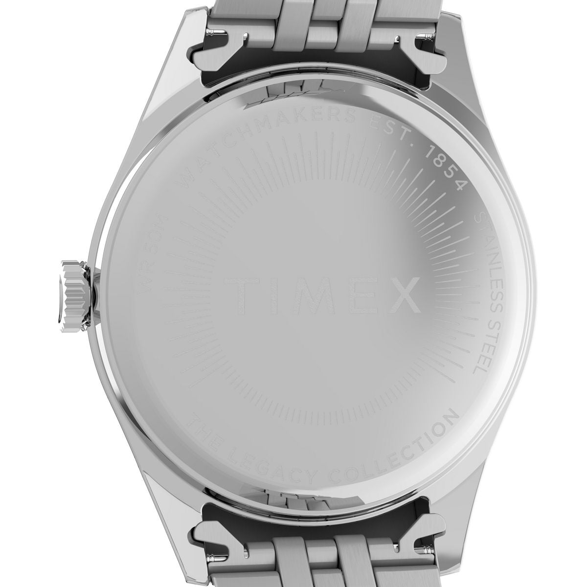 TW2V68400 Legacy Day and Date de dama correa de metal