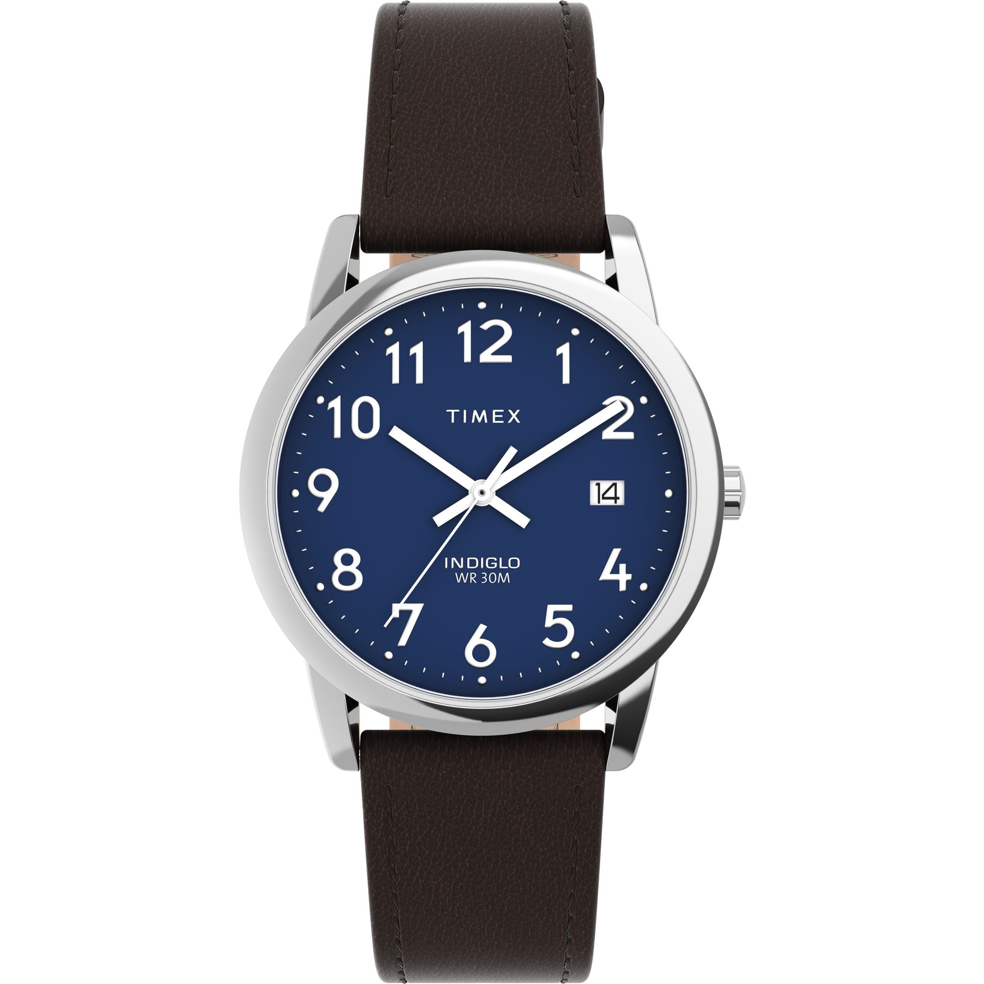 TW2V75200 Reloj Timex Easy Reader de hombre pulsera de piel 35 mm