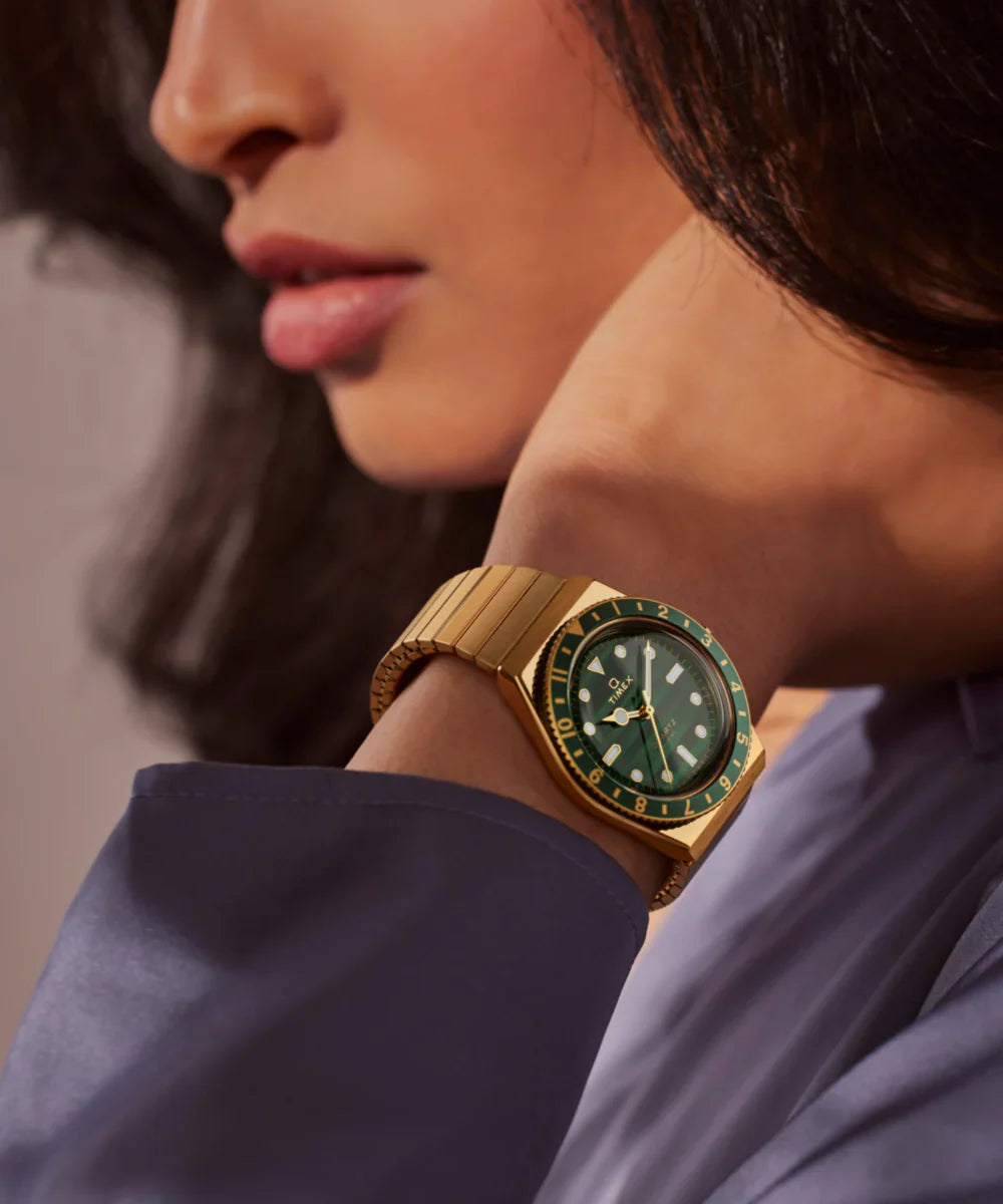 TW2V92200 Timex Q de mujer correa de metal