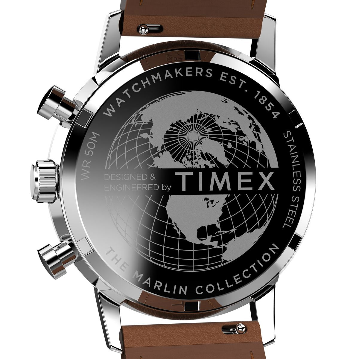 TW2W10100 Marlin Cronógrafo de hombre correa de cuero