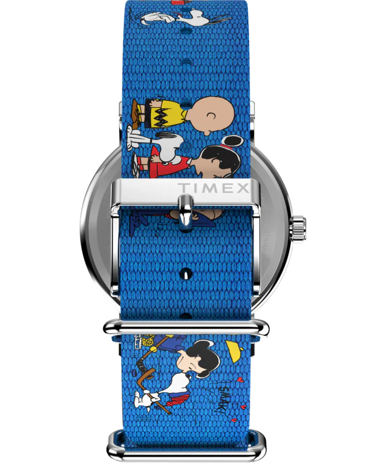 TW2W19400 Análogo para señorita con Correa de Tela Peanuts Snoopy 38 mm