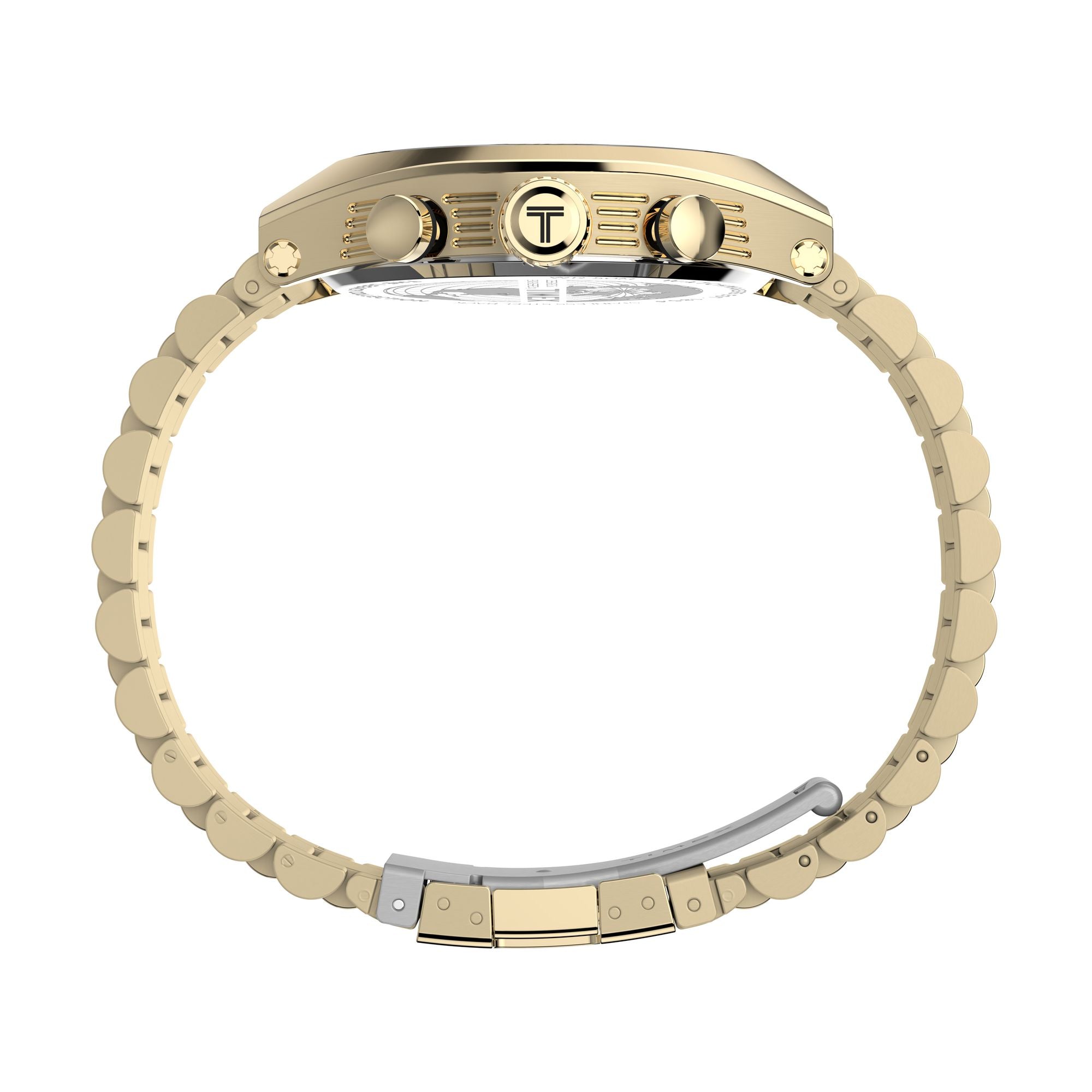 TW2W22100 Legacy Tonneau de hombre pulsera de metal 42 mm