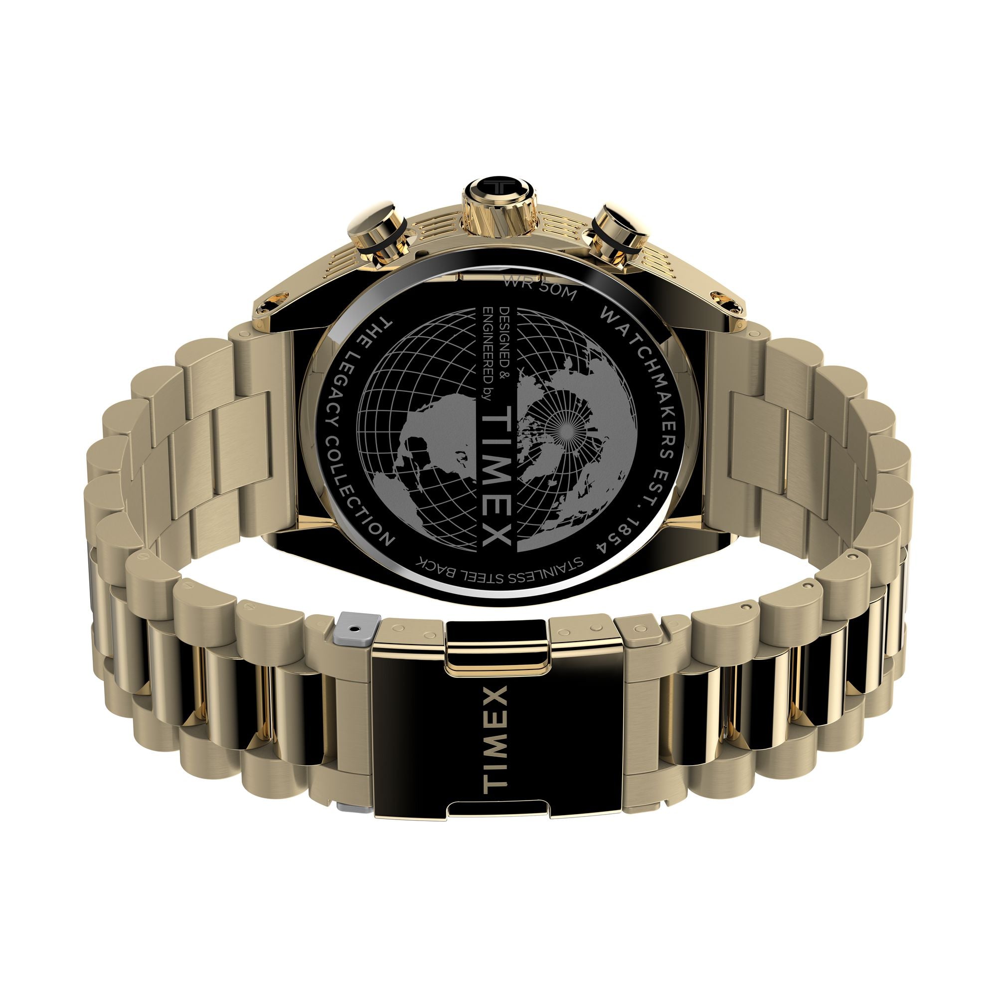 TW2W22100 Legacy Tonneau de hombre pulsera de metal 42 mm