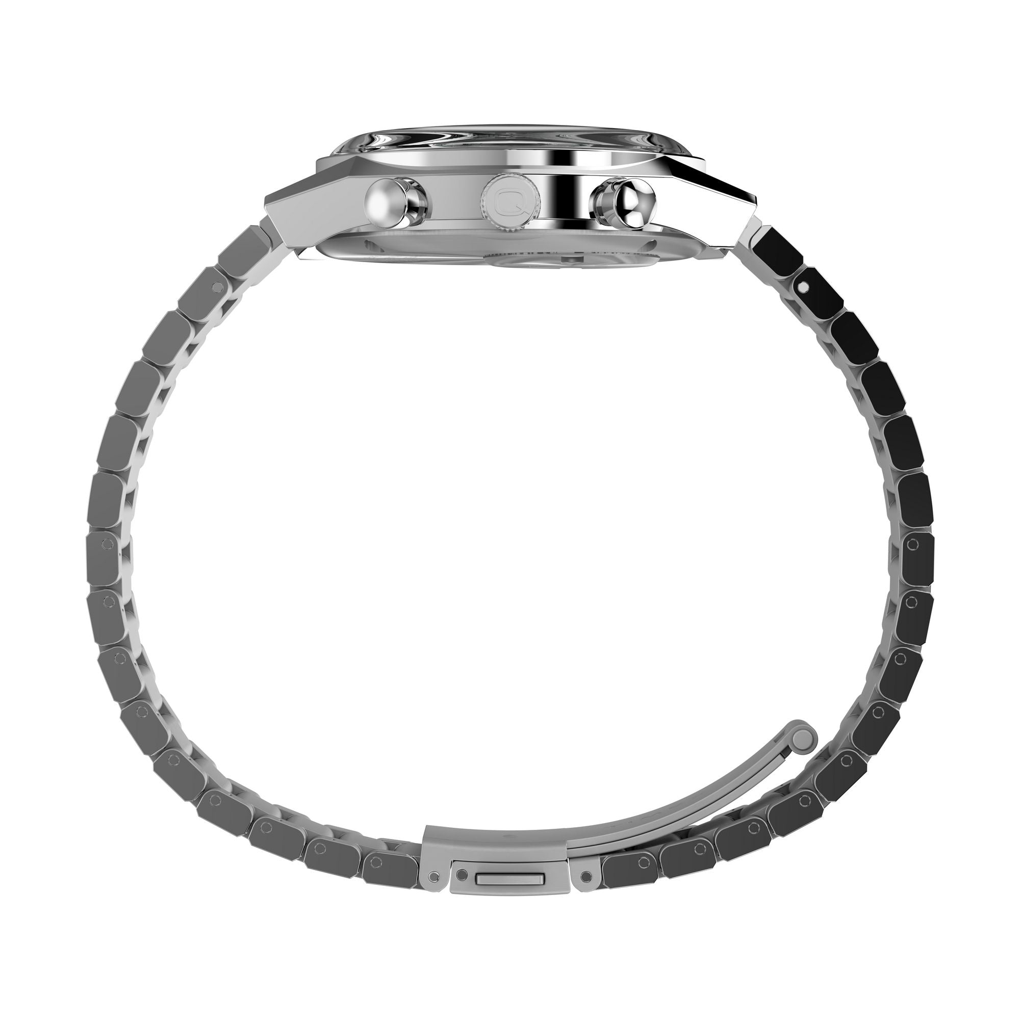 TW2W33600 Timex Q Falcon Eye de caballero banda de metal 40 mm