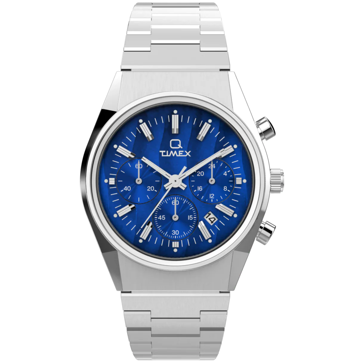 TW2W33700 Timex Q Falcon Eye de hombre pulsera de metal
