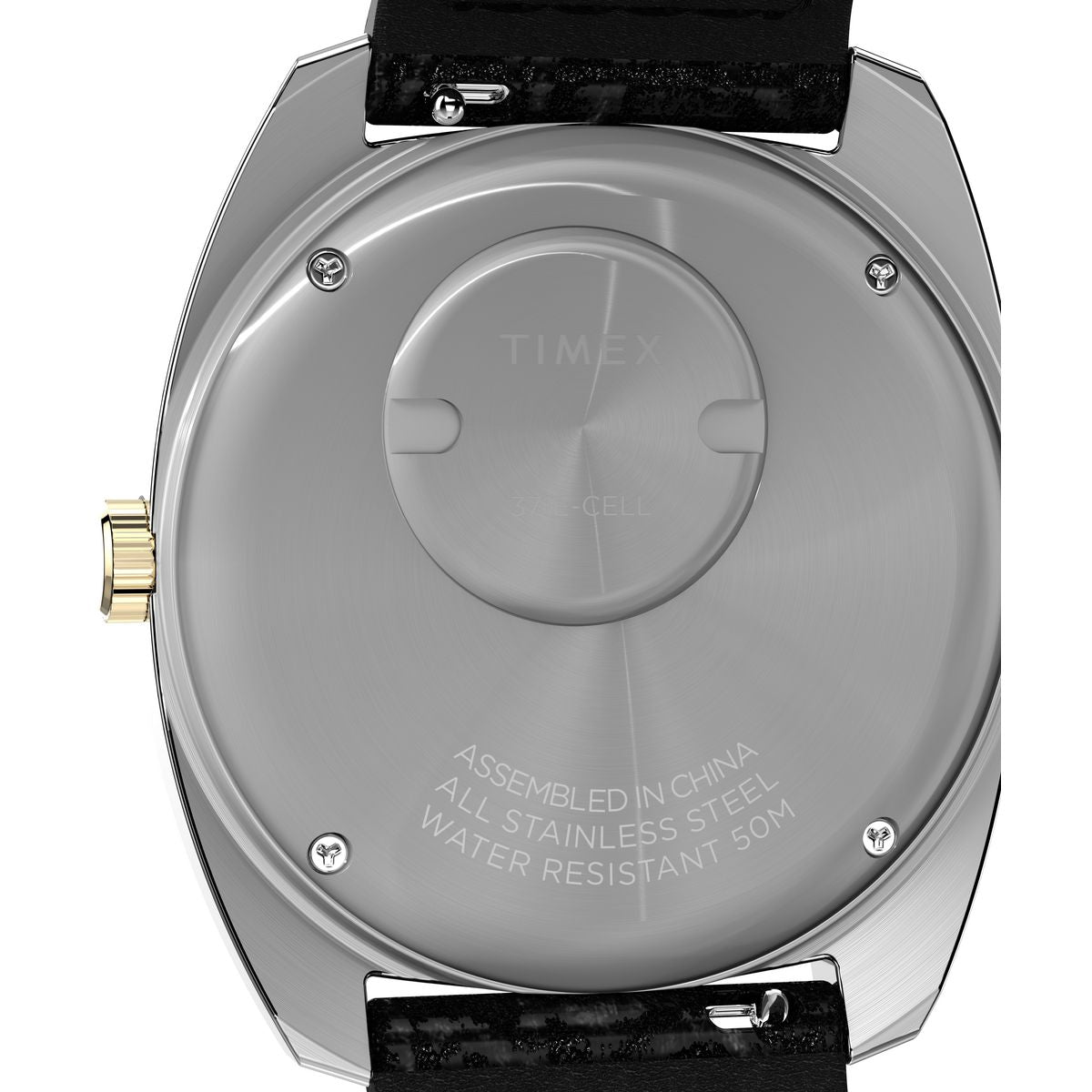 TW2W44800 Timex Q Day/Date de hombre correa de cuero