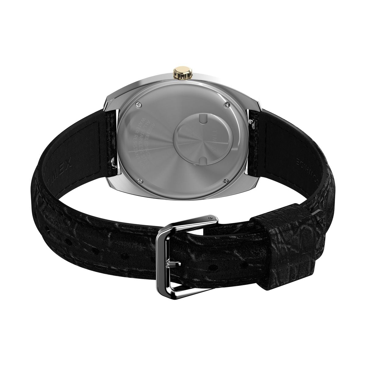 TW2W44800 Timex Q Day/Date de hombre correa de cuero