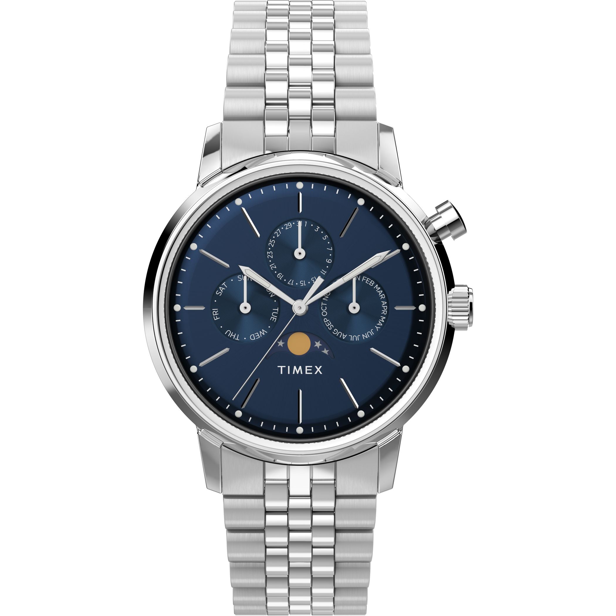TW2W51300 Marlin Moon Phase de hombre correa de metal