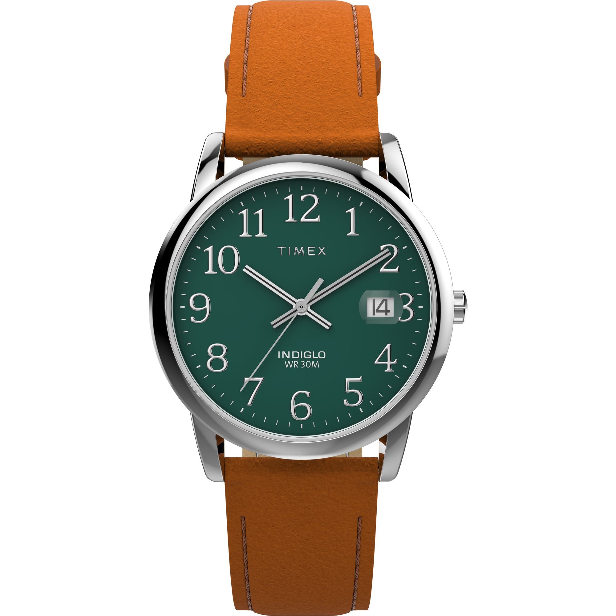 TW2W54600 Easy Reader de hombre pulsera de cuero 35 mm