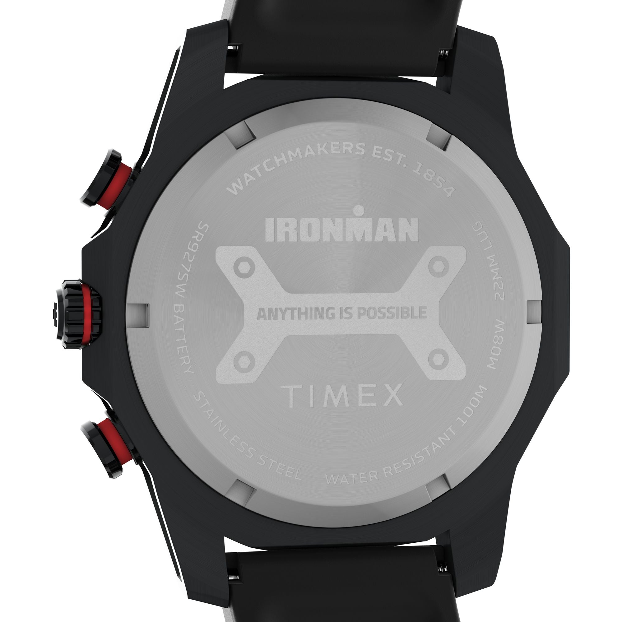 TW2W55400 Ironman Adrenaline de caballero pulsera de resina 48 mm