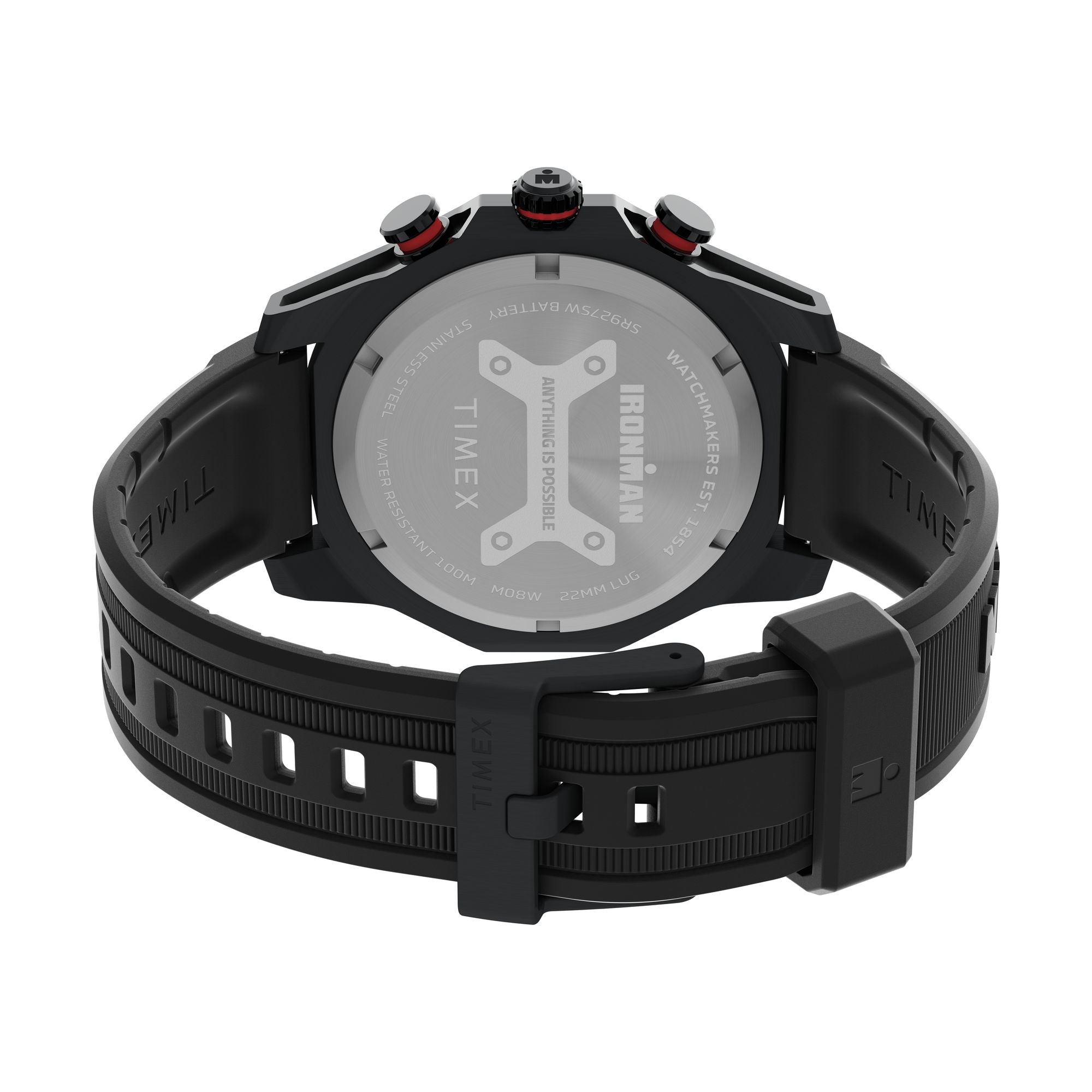 TW2W55400 Ironman Adrenaline de caballero pulsera de resina 48 mm