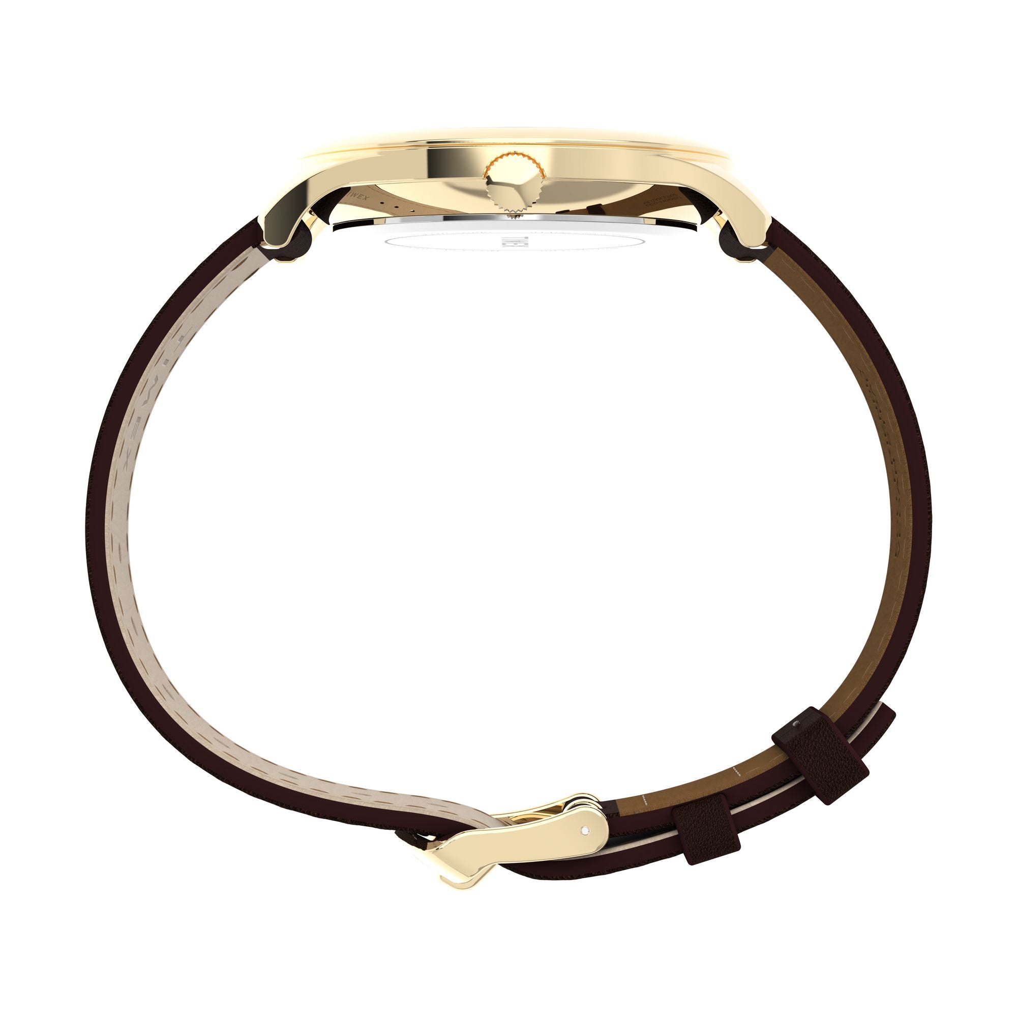 TW2W68400 Modern Easy Reader de hombre pulsera de piel 40 mm
