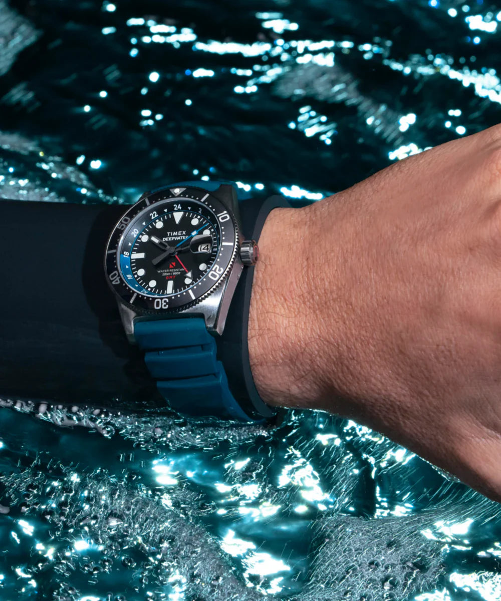 TW2W75100 Timex Deepwater reloj de hombre pulsera de silicona