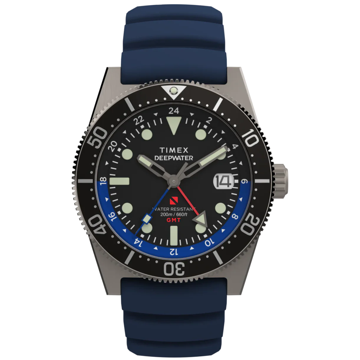 TW2W75100 Timex Deepwater reloj de hombre pulsera de silicona