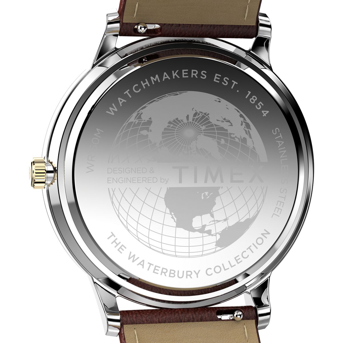 TW2W75600 Reloj Timex Waterbury Classic Moon Phase de hombre correa de cuero