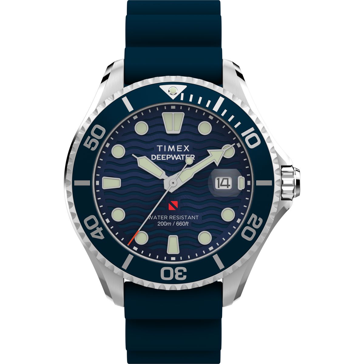 TW2W81500 Deepwater Meridian 200 de hombre correa de resina
