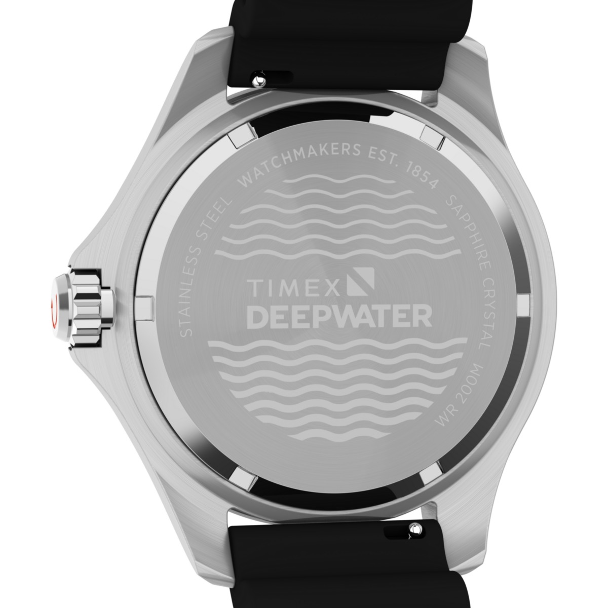 TW2W81600 Reloj Deepwater Meridian 200 de hombre correa de caucho