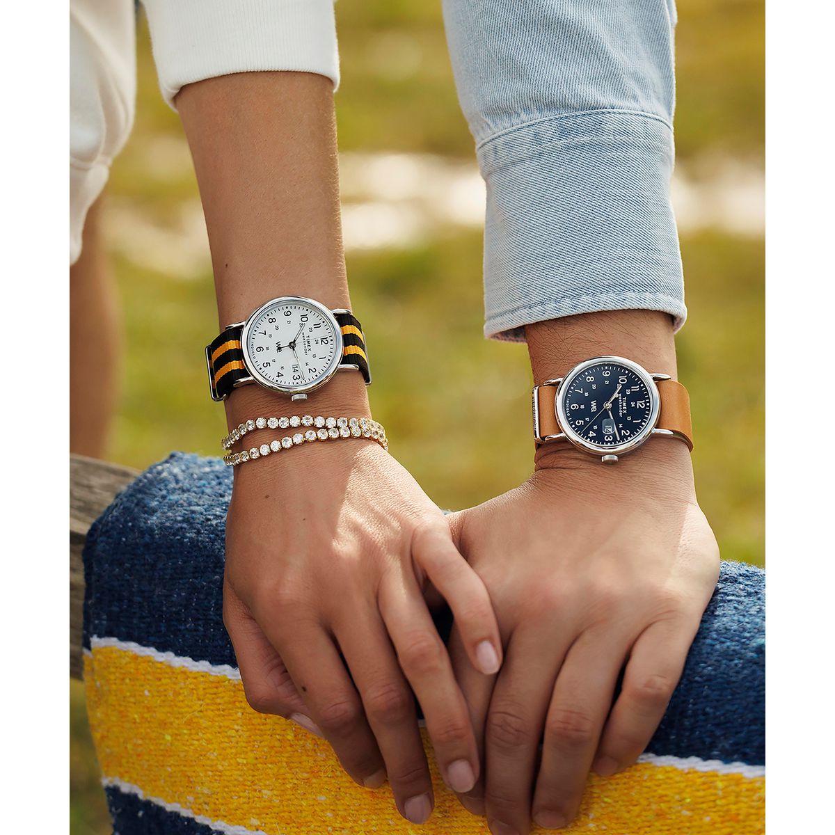 TW2W86800 Weekender unisex correa de piel