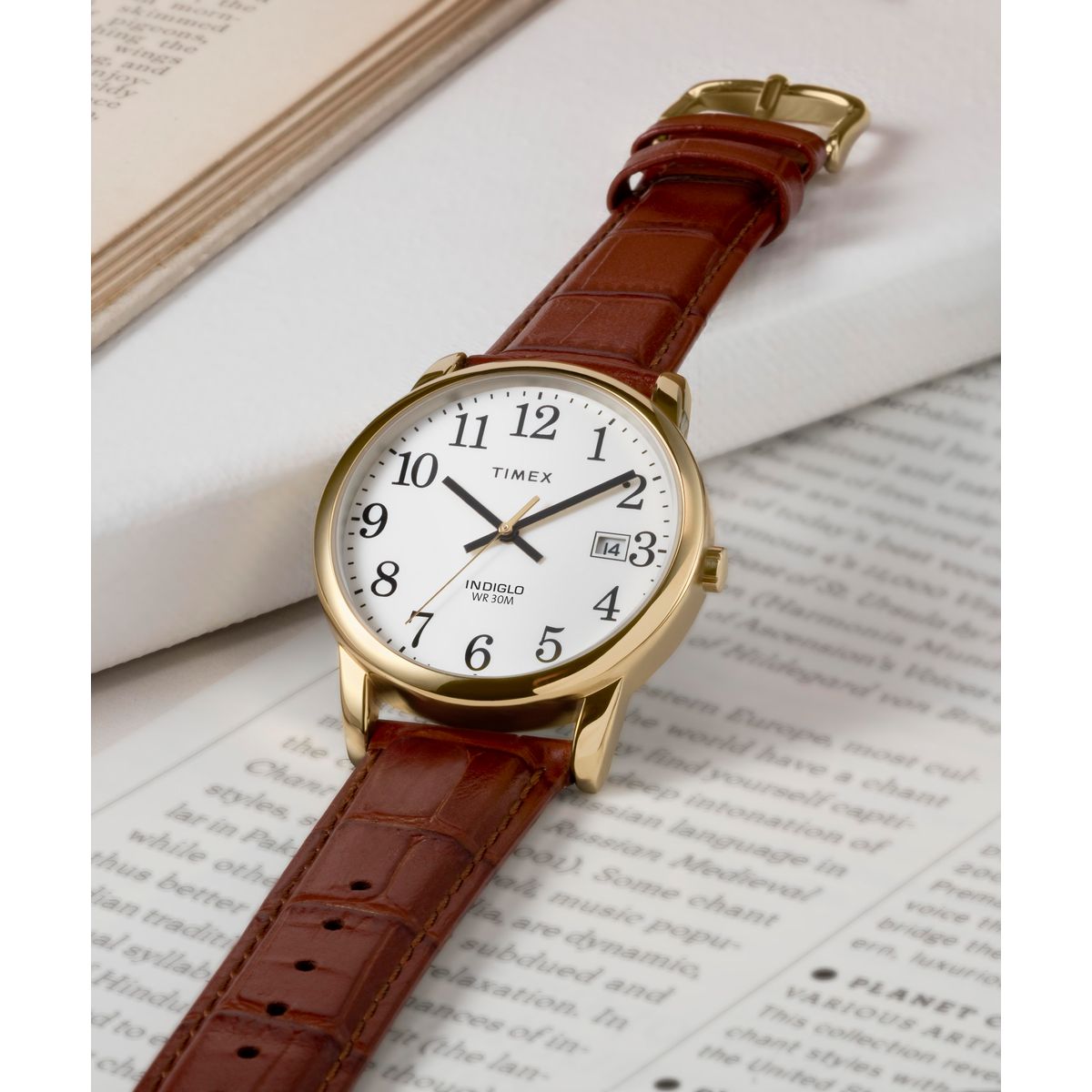 TW2W95500 Easy Reader de hombre correa de cuero