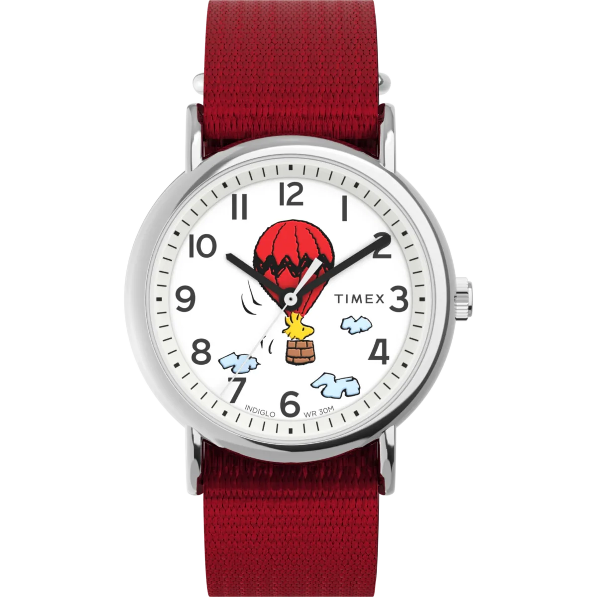 TW2Y11700 Reloj Timex x Peanuts Snoopy unisex correa de tela 38mm