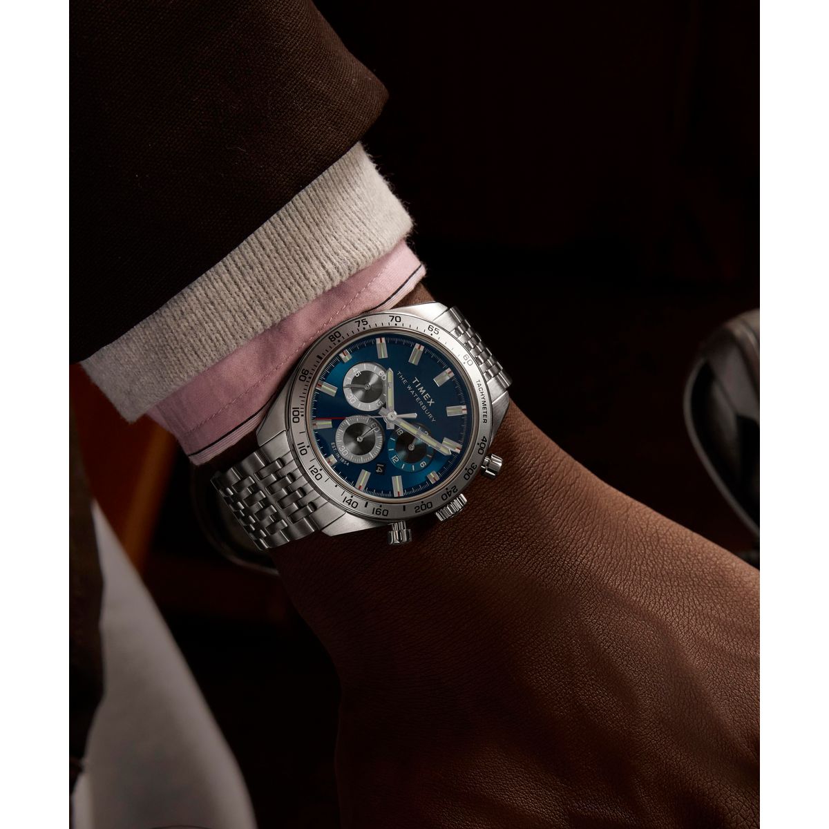 TW2Y18500 Waterbury de hombre correa de metal