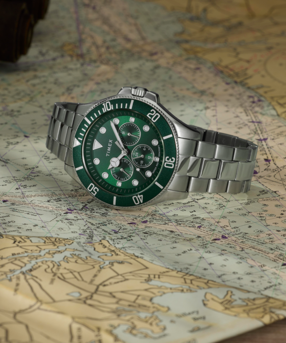 TW2Y33200 Harborside Coast de hombre correa de metal