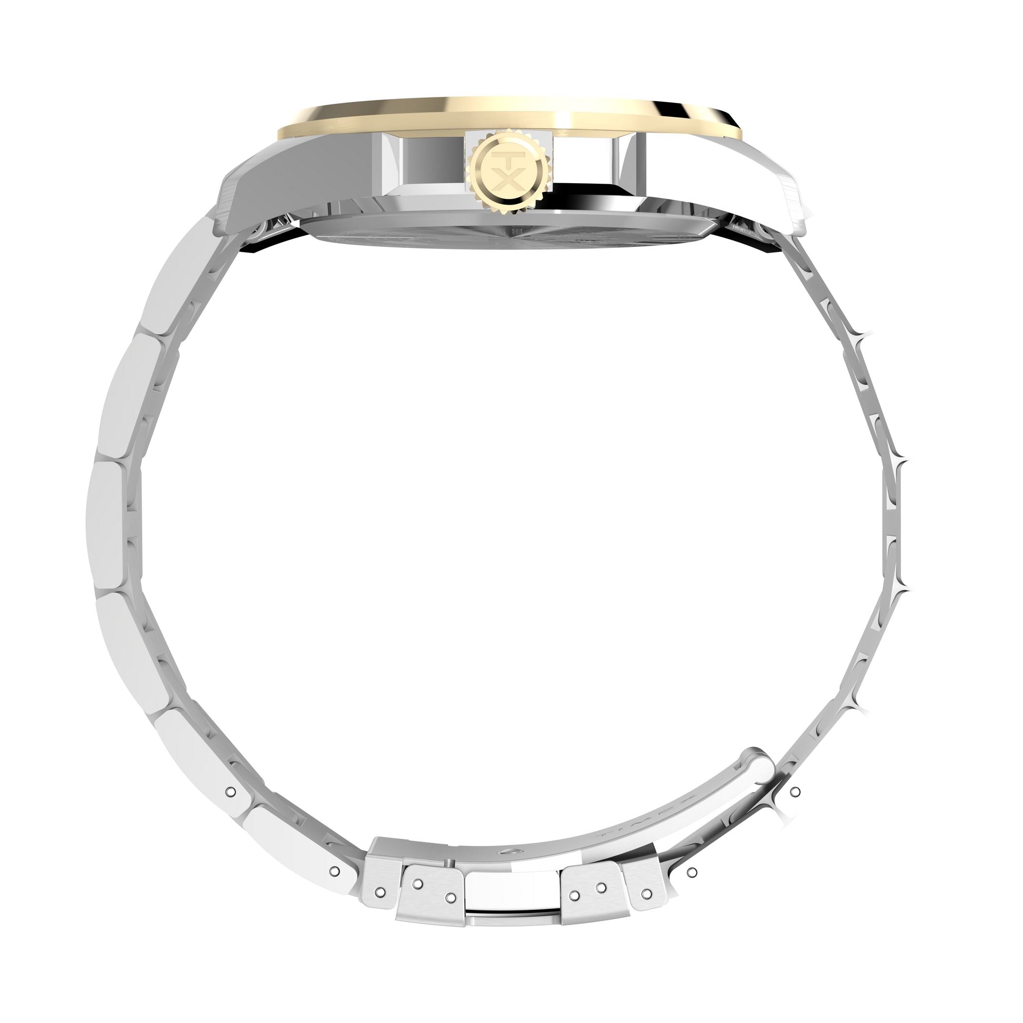 TW2Y35300 Essex Day and Date de hombre correa de metal