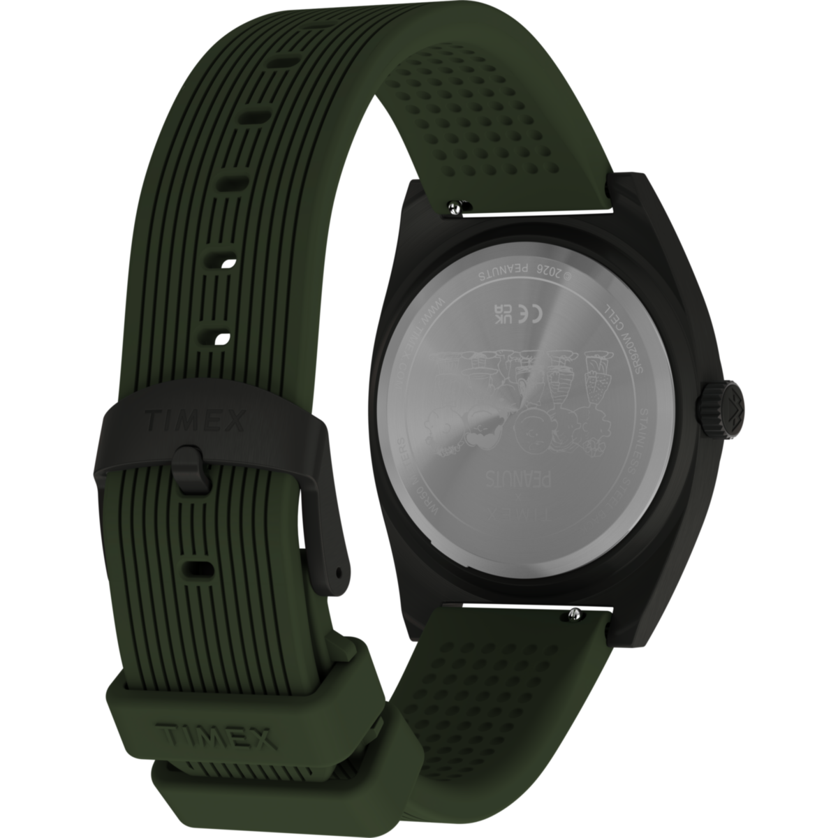 TW2Y52500 Expedition Snoopy Peanuts Road de hombre correa de silicona