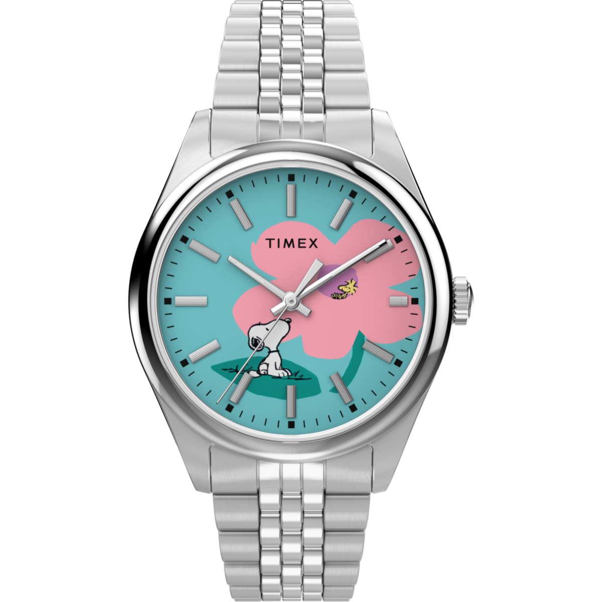 TW2Y52600 Reloj Timex Legacy Snoopy de mujer correa de metal