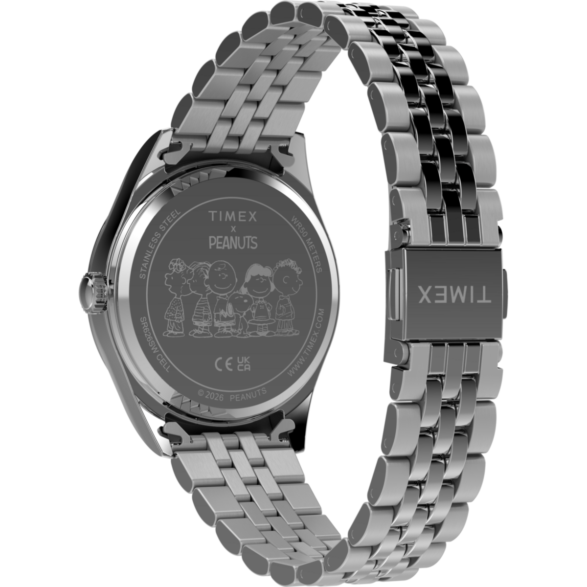 TW2Y52600 Reloj Timex Legacy Snoopy de mujer correa de metal