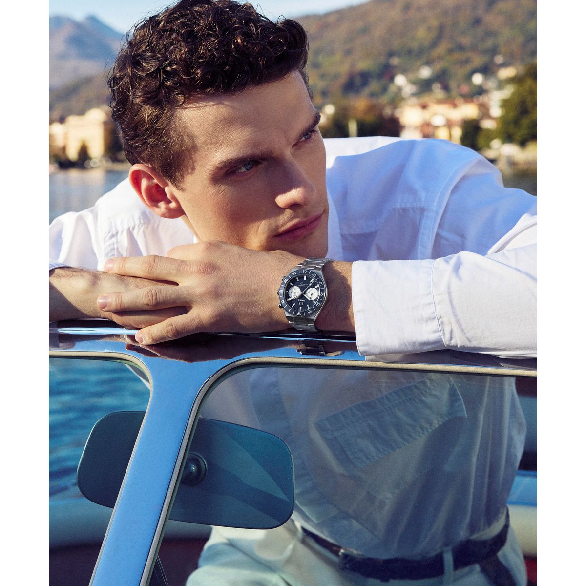 TW2Y55900 Timex Q Continental de hombre correa de metal
