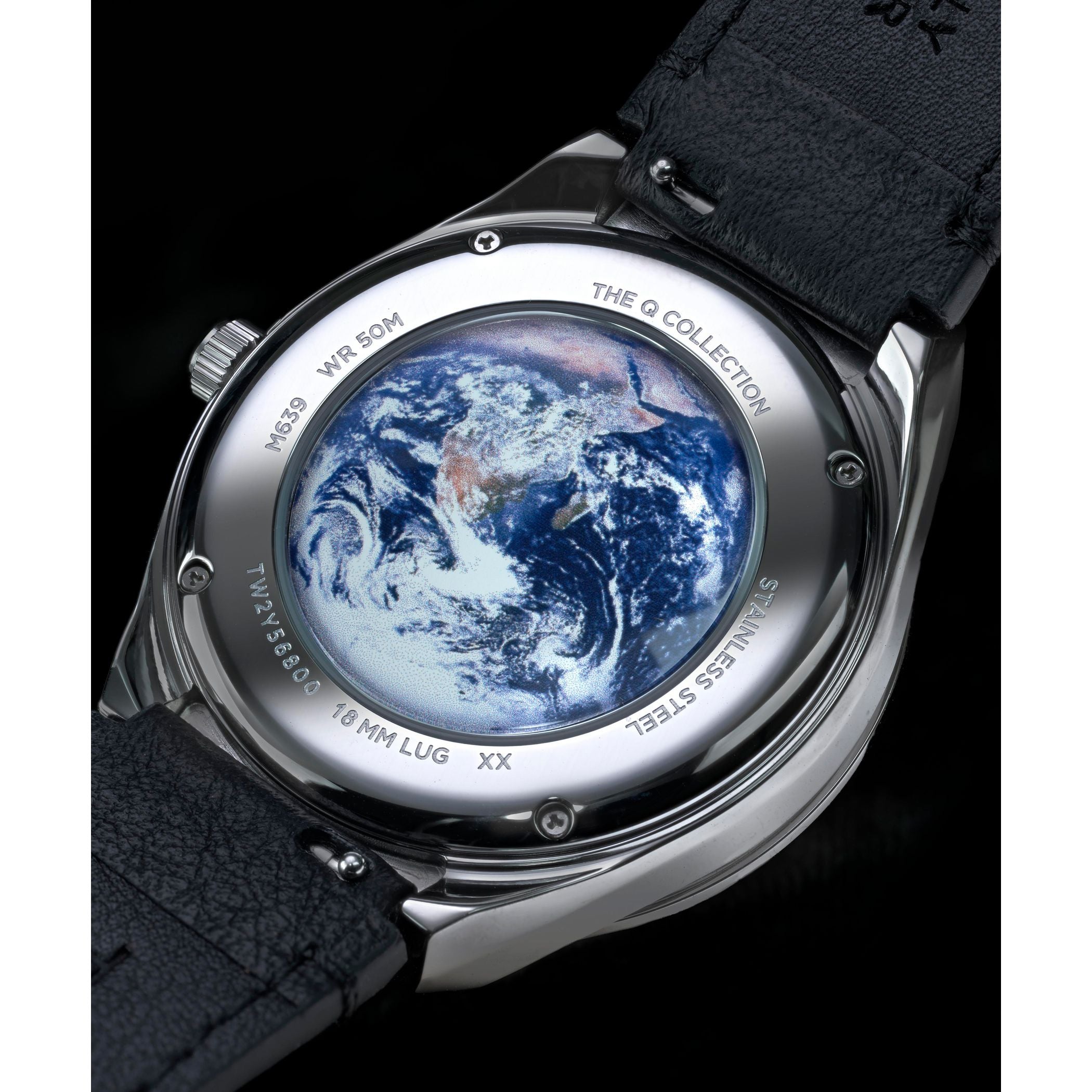 TW2Y56800 Timex Q NASA de hombre correa de piel