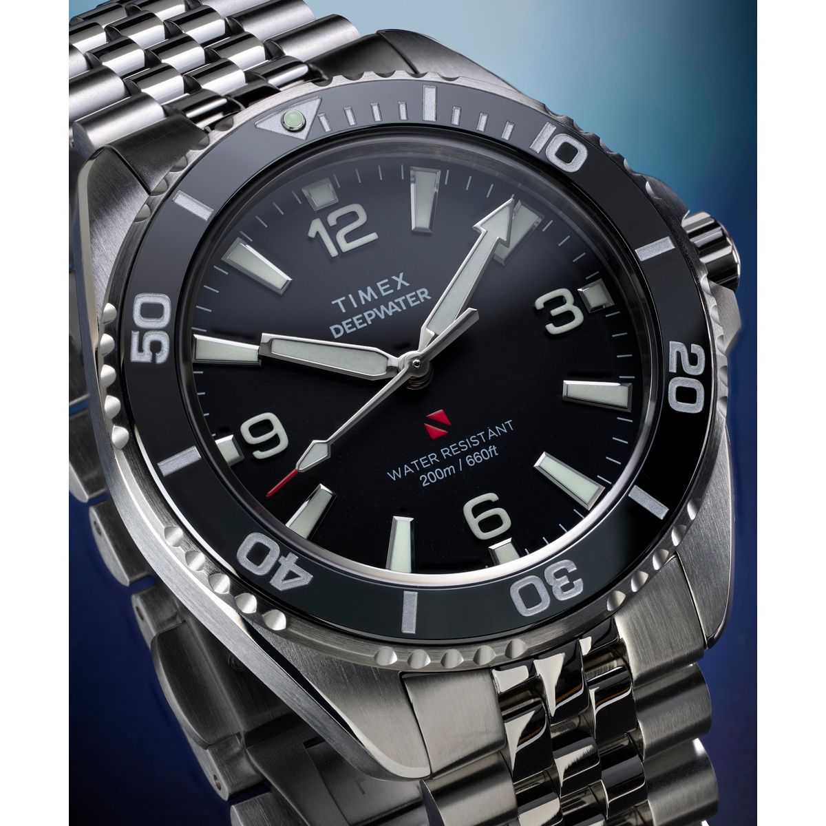 TW2Y64500 Deepwater Artic de hombre pulsera de metal