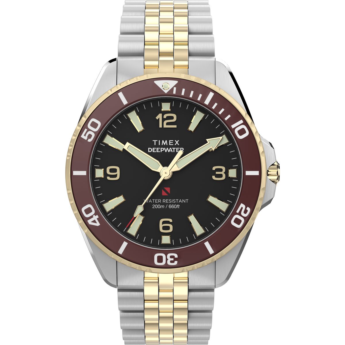 TW2Y64700 Deepwater de hombre banda de metal