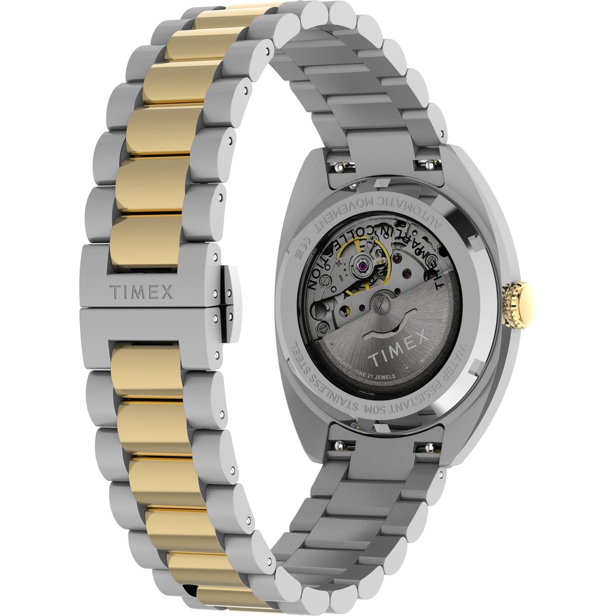 TW2Y65100 Marlin Draper automático de hombre correa de metal
