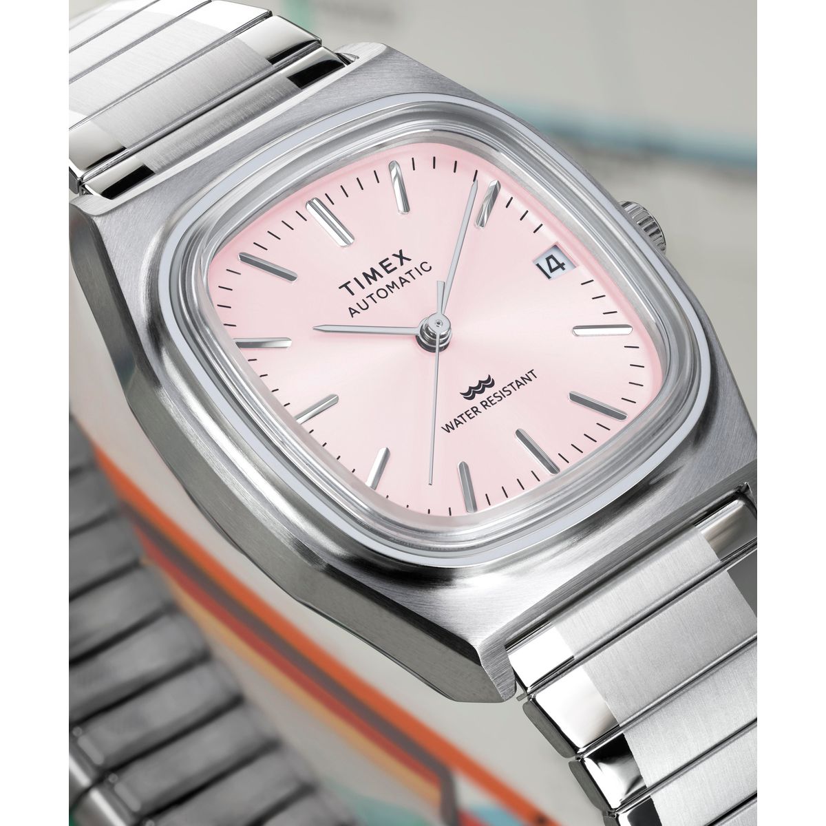 TW2Y66800 Automatic E Line de hombre correa de metal