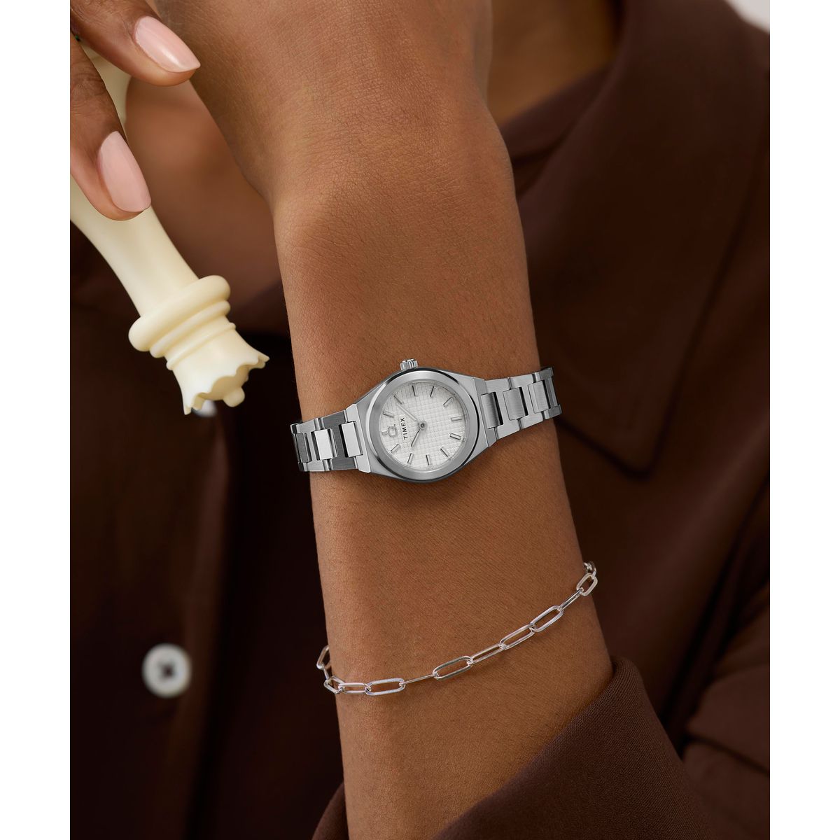 TW2Y68500 Timex Q Mini de dama pulsera de metal