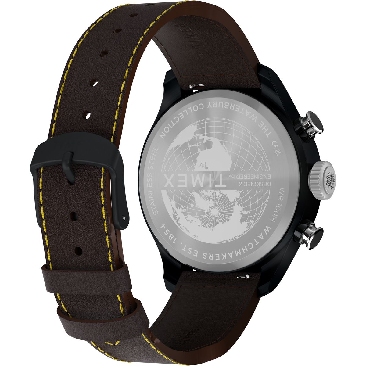 TW2Y70100 Waterbury Ace de hombre correa de cuero