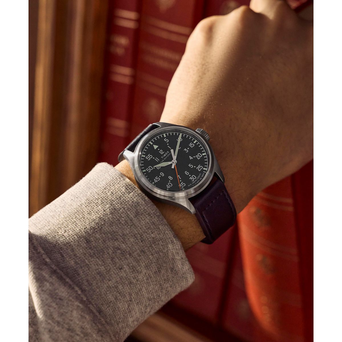 TW2Y70400 Reloj Timex Waterbury Ace de hombre correa de cuero